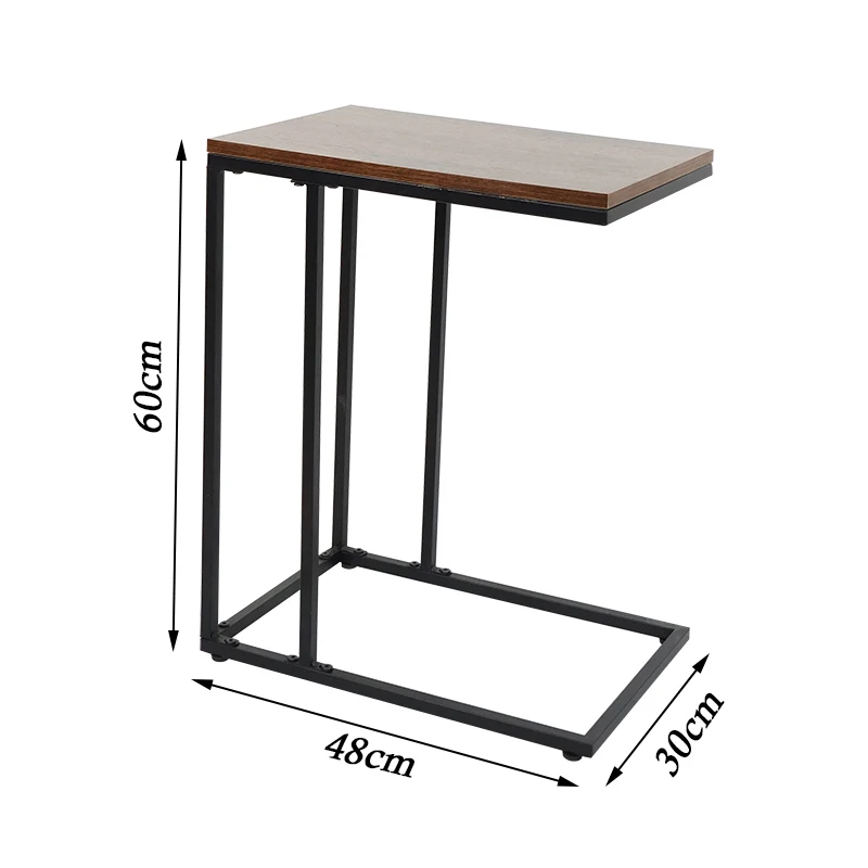 Wholesale Good Price Wooden Coffee Table Metal Frame for Working and Eating living room furniture small side wood coffee table