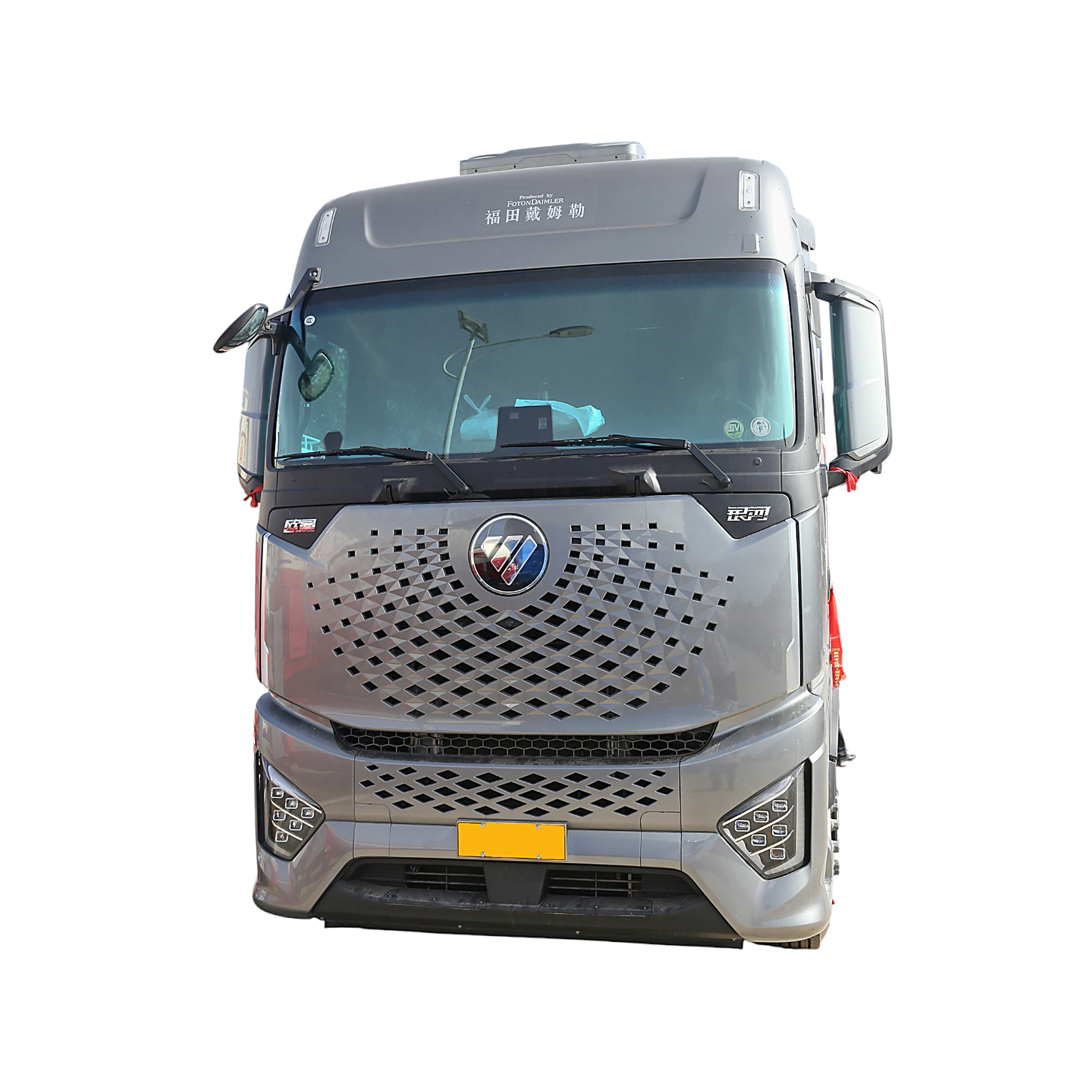 Factory Direct Sales  used  Foton Daimler Auman 580Hp 6 Series 6x4 AMT Tractor Truck Cummins LNG Automatic Large Inventory