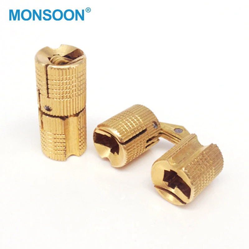 Wholesale hight quality metal 180 degree 8 10 12 14 16 18 24 mm special hinge corner cabinet hinge barrel hinge for Wooden Box