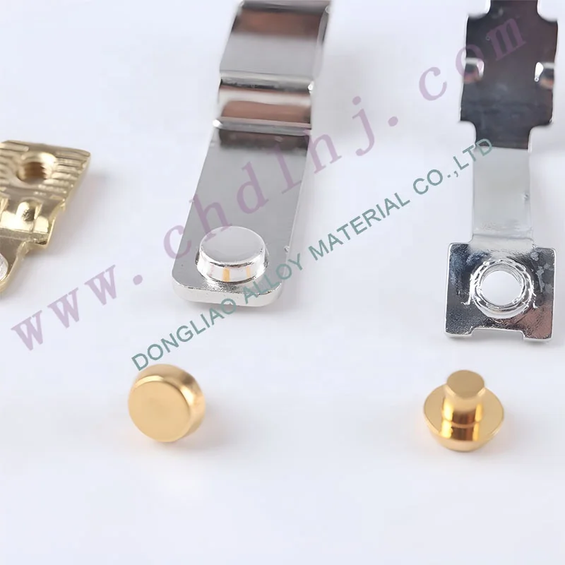 Top Quality Widely Used China Made Silver Contact Rivets for Relays/Wall Switches/AC Contactors