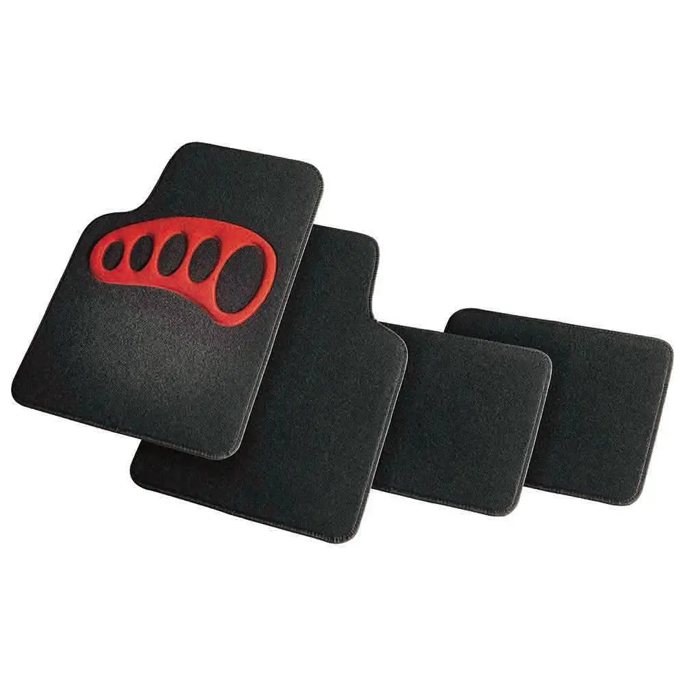 Custom Logo Car carpet Anti slip PVC Leather 5D Floor Mats For Car