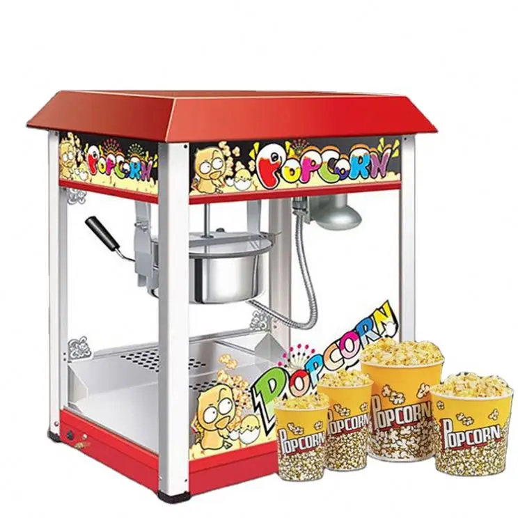 Electric Commercial Popcorn Machine Low-Priced Mushroom Popcorn Maker for Restaurant Bakery Food Shop or Home Use-220V
