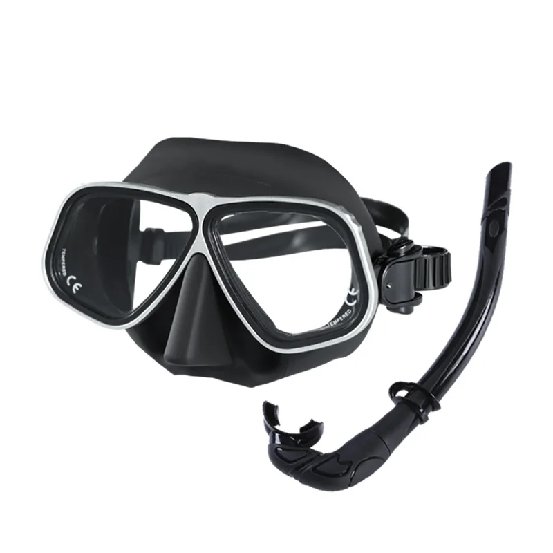 Лидер продаж, маски для подводного плавания очень низкого объема, силиконовая маска для подводной охоты и набор для подводного плавания