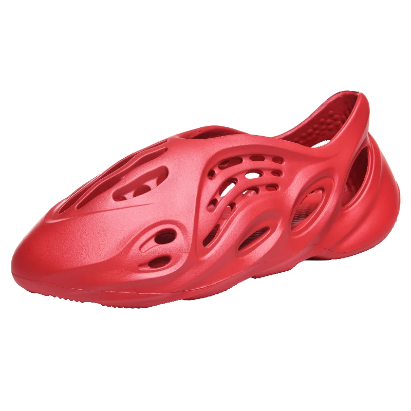 
New design sandals summer Men Beach Shoes Women Outdoor Swimming Shoes Adult Hollow Out Breathable water Shoe 