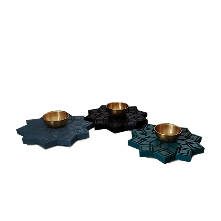 Flower tray Mini Cute Lotus Incense Burner Charcoal Holder Plate Gift