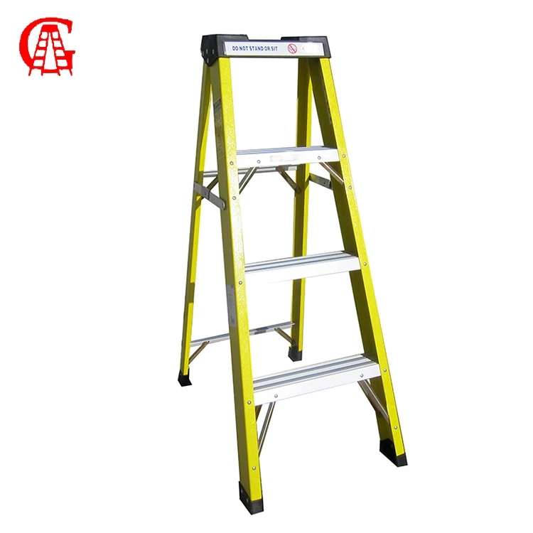 Electricians Fiberglass Step 3 4 5 6 7 8 step Ladder Safety Ladder