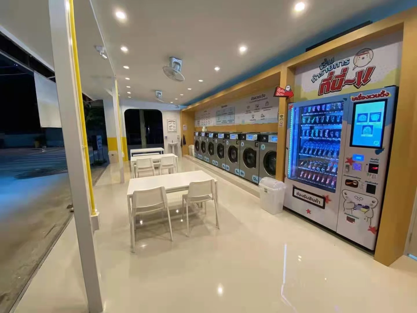 Durable And Stable Public Laundry Washing Machine Self-Service Laundry Vending Machines For Sale