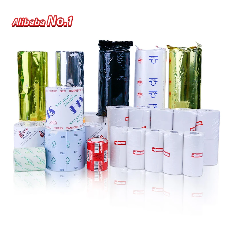 Thermal Receipt Paper Rolls for Cash Registers 80mm Width Ideal for Quick and Clear Transaction Printing