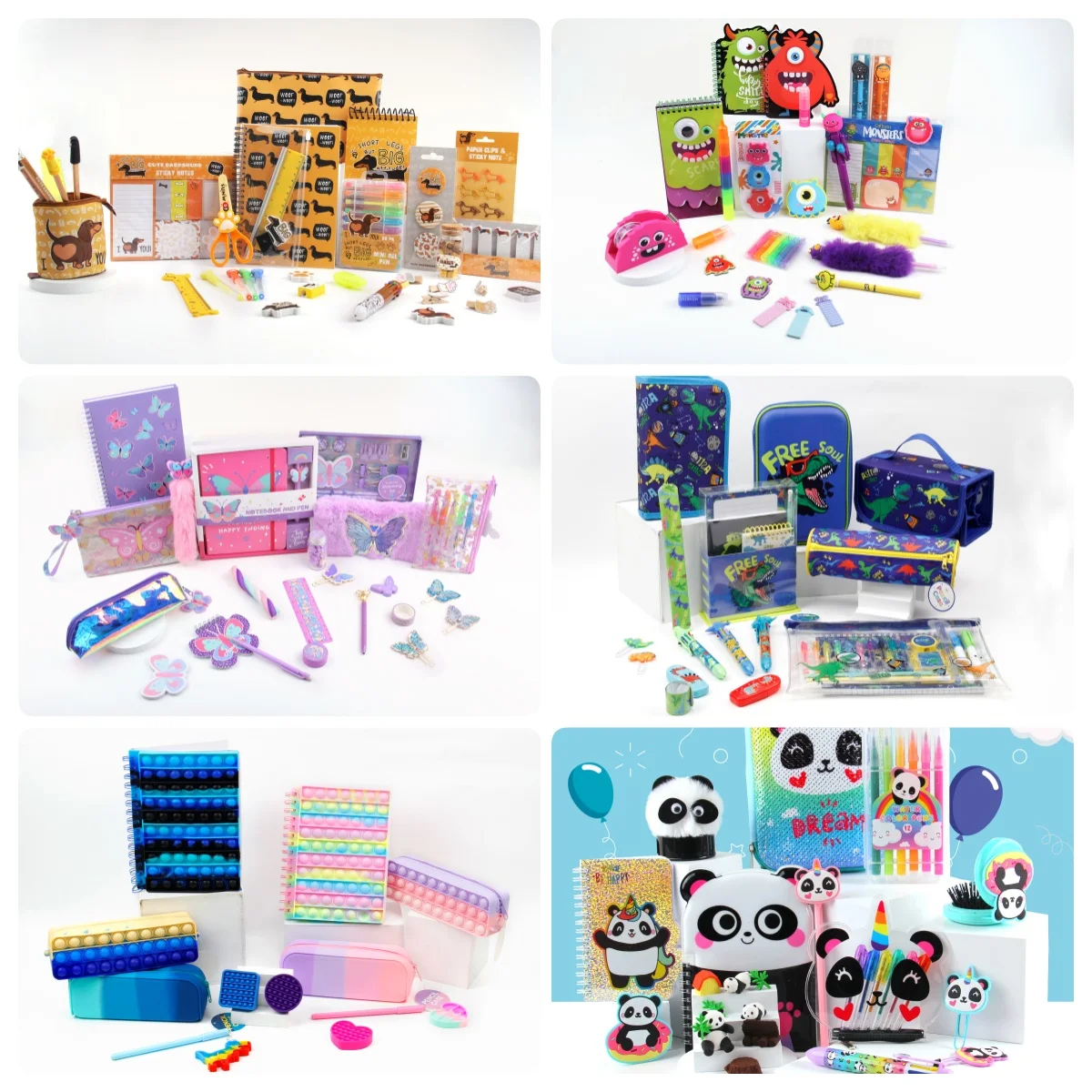 Cute Motivational Office & School Stationery Set Easy Note-Taking & Creative Journaling with Sticky Note Gel Pen Personal Use