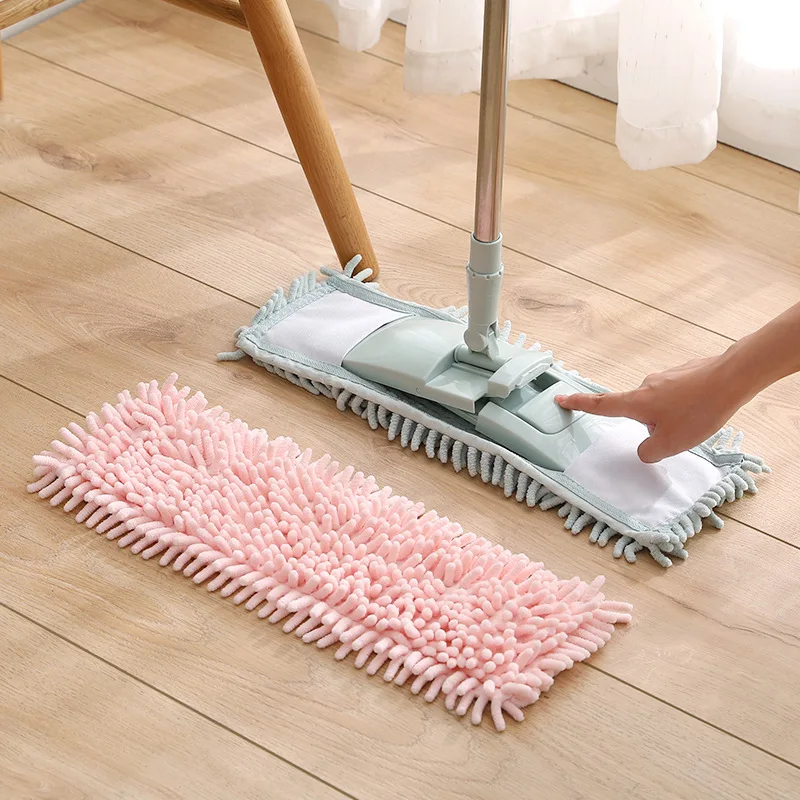 Household Microfiber Chenille flat mop head Replace cloth floor mop head 75 g/pcs 90 g/pc