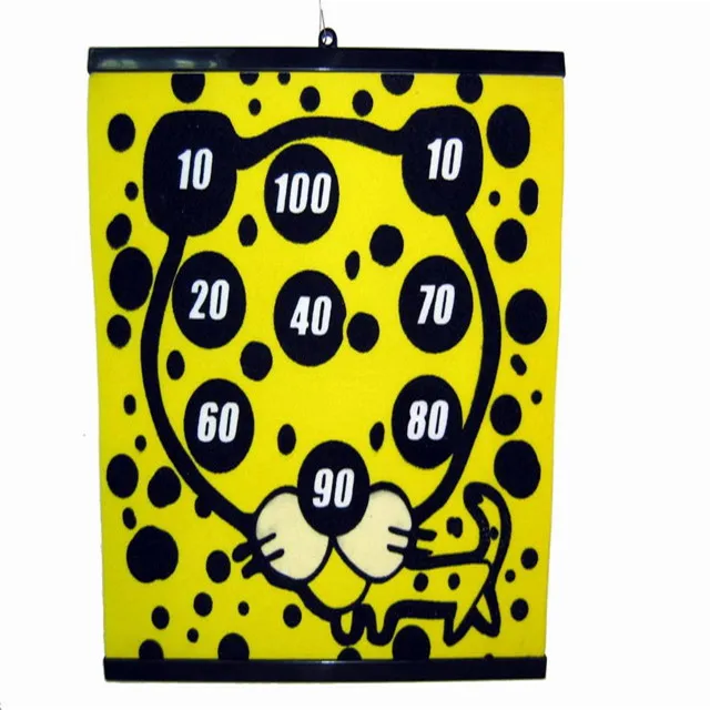 Eco-friendly customized promotional fabric dart game