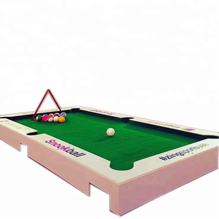 Snooker Pool Table,Table Game Inflatable Snook Ball for All Age
