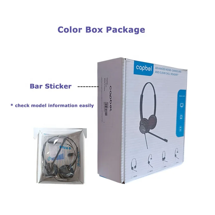 High Quality Call Center IP Phone Headset Telephone Headphones For Call Center Or Telemarketing