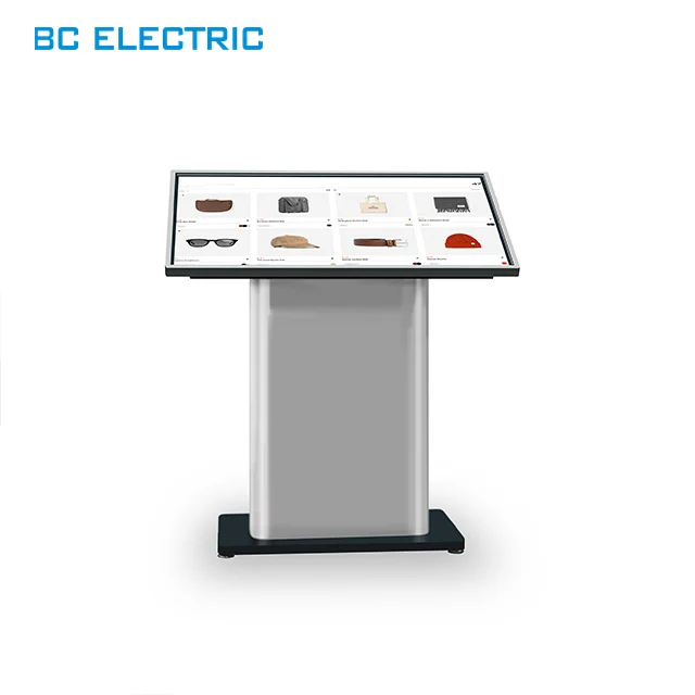 BC4100S 43 inch mounted digital display android lobby touch screen information kiosk Infrared Touch Screen Kiosk infrared stand