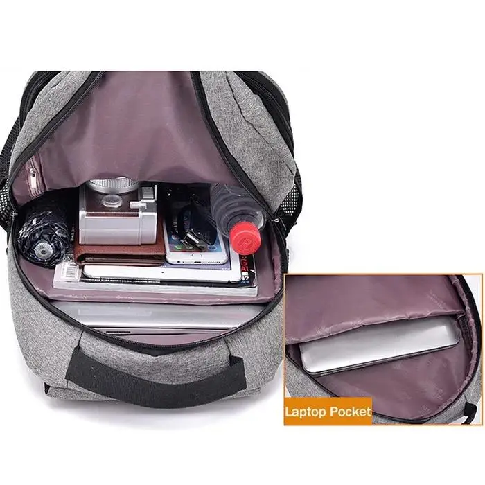 Safe And Reliable Custom Laptop Backpack Waterproof Students knapsack Fashion Casual Laptop Backpacks