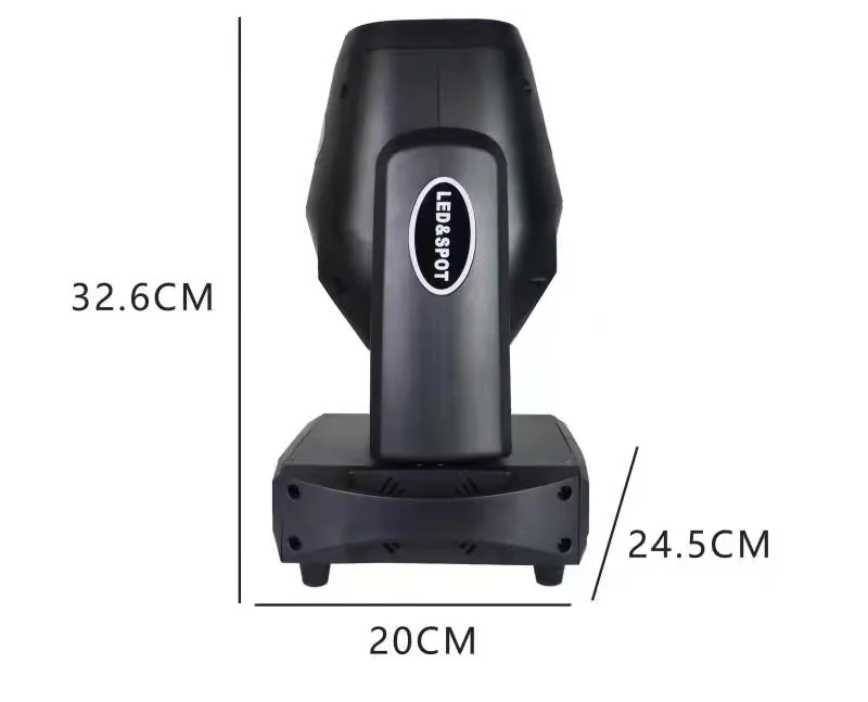 LED 100W Rotating Pattern Beam Light DMX512 14 Channel Spot Moving Head Light
