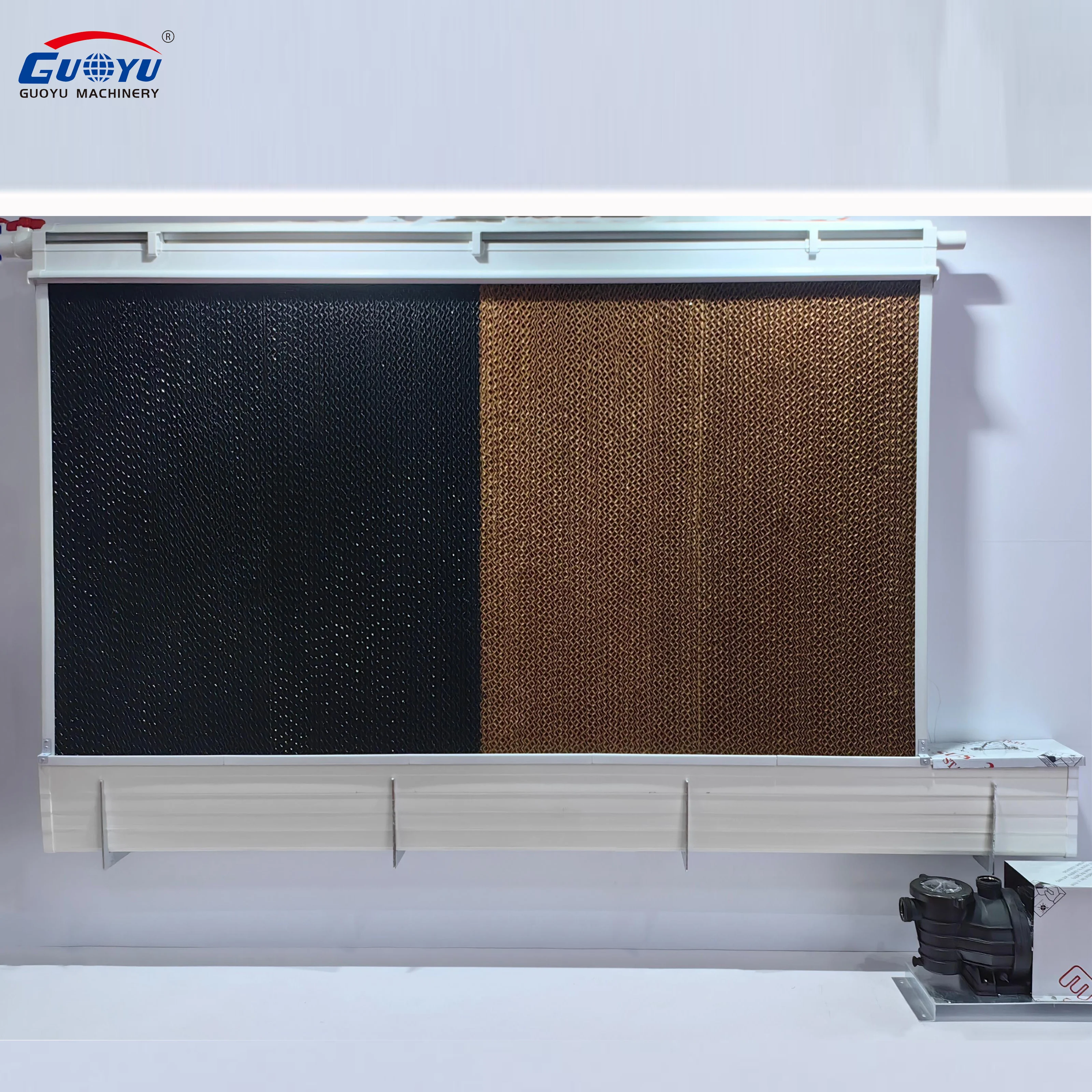 Honeycomb Cooling Pad/ honey comb 5090 cooling pad For Broiler Greenhouse Poultry Evaporative Cooling Pads Cooler