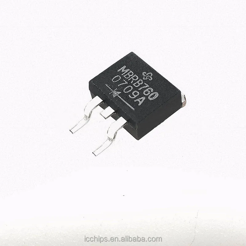 IC electronic integrated circuitMBRB760 VISHAY TO-263 60V/7.5A MOS tube Schottky rectifier