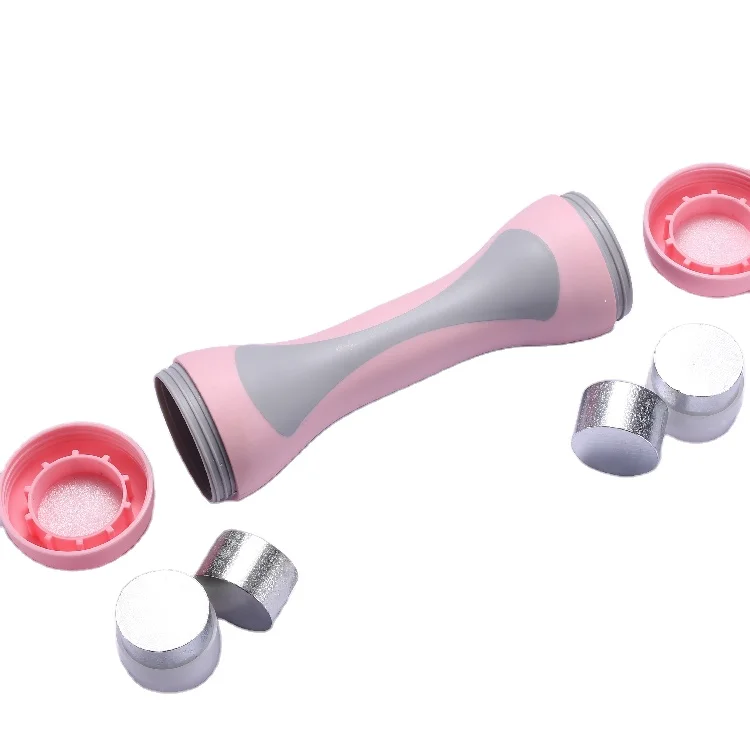 2022  Hot Sale 1-2kg New Design Women Gym Home Use Adjust Dumbbell Set