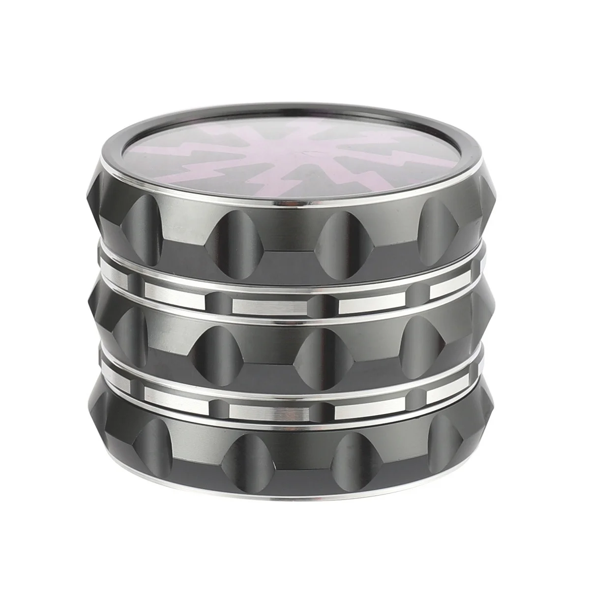 custom logo tobacco herb grinders metal smoking tobacco grinder aircraft aluminum alloy tobacco crusher metal grinder