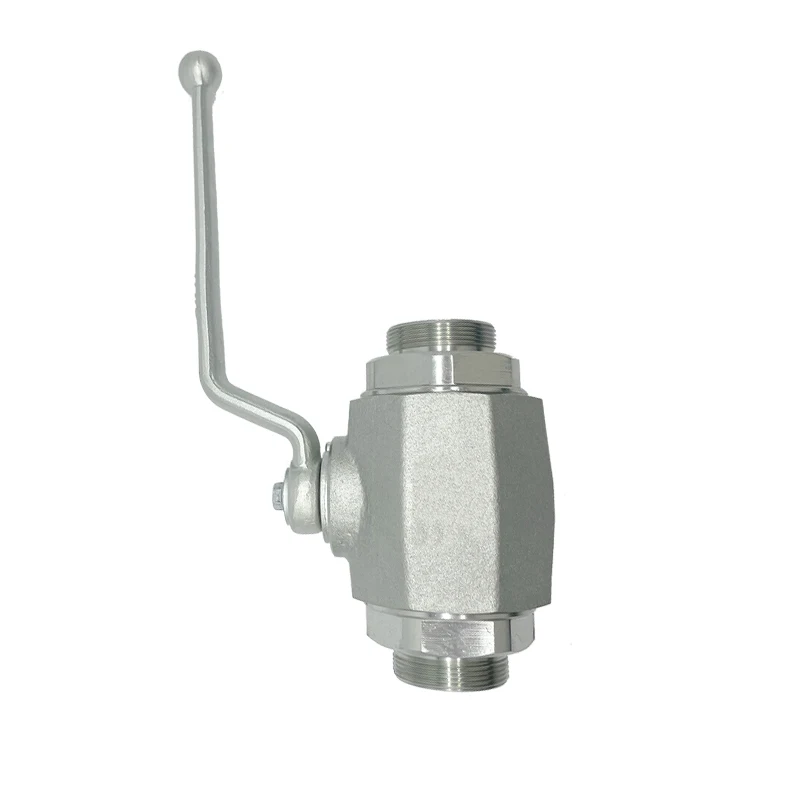 Manufactures KHM-35LR dn32 4500psi price stainless steel hydraulic high pressure ball valves 1 1/4 inch