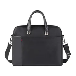 Wholesale Office Single Shoulder Laptop Business Waterproof Canvas Briefcase Mens Messenger Bag