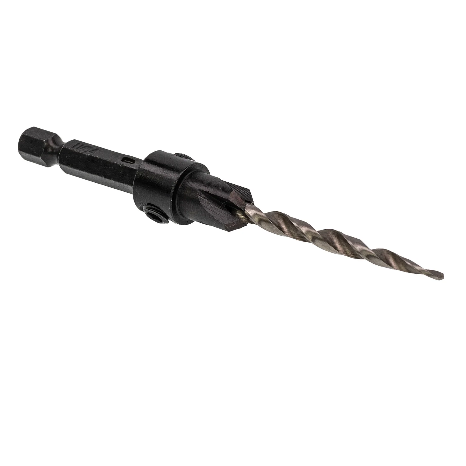 2021 factory Woodworking hss Drill Bits 7/32 with Countersink hex shank taper point