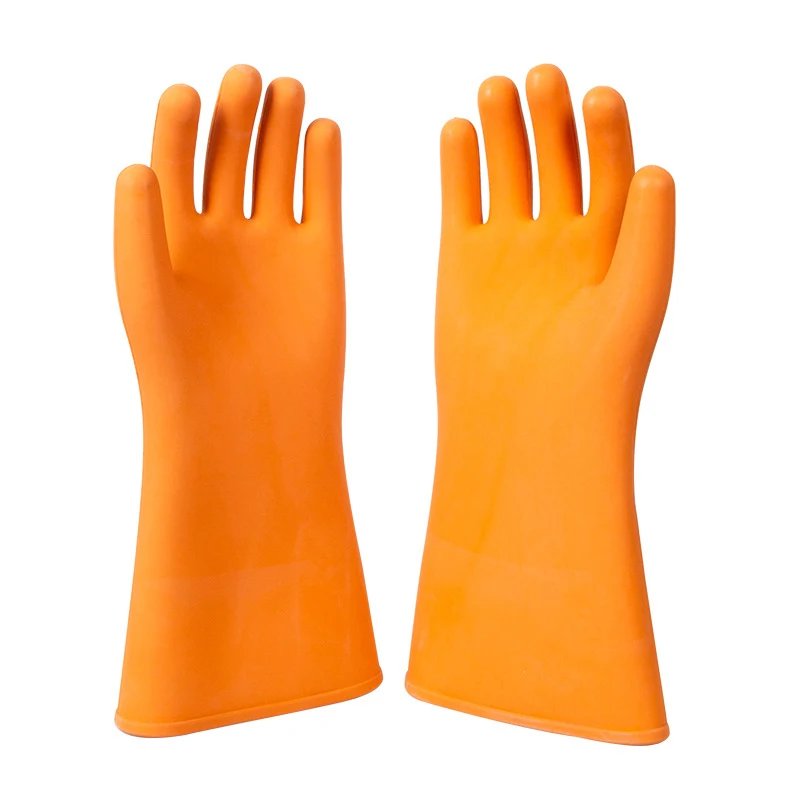 12KV Insulated Gloves Waterproof Durable Electrical Insulating Thick Rubber Gloves