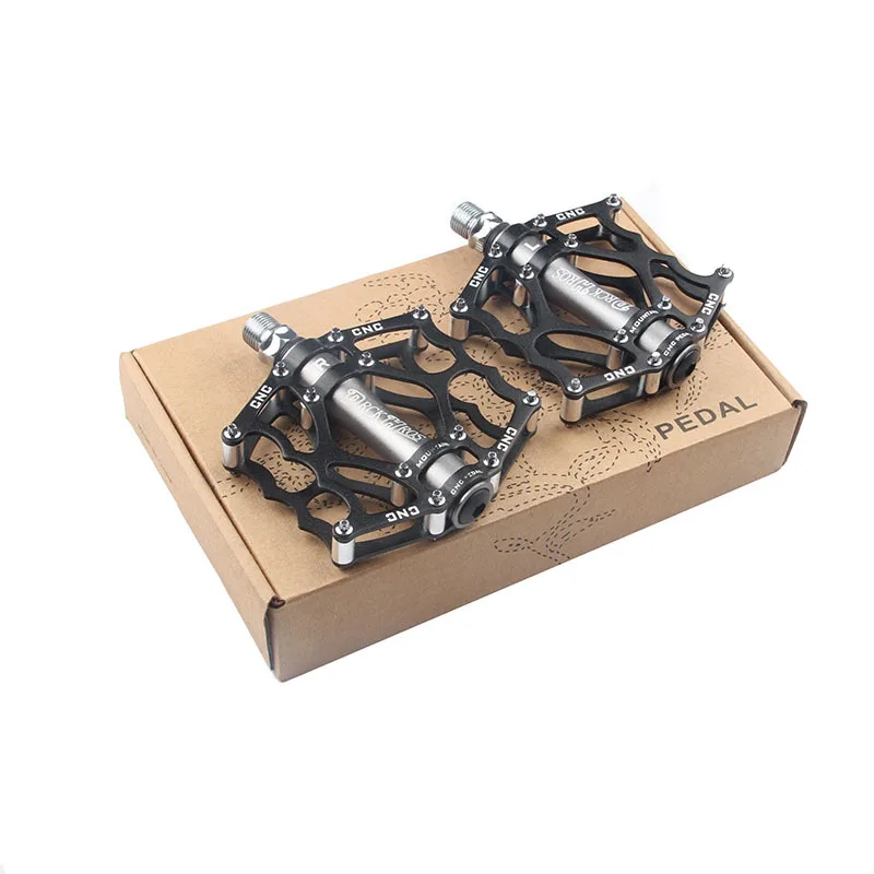 Недорогие запасные части для велосипеда WELLGO B249 9/16 дюйма, педаль для горного велосипеда из алюминиевого сплава, велосипедная педаль