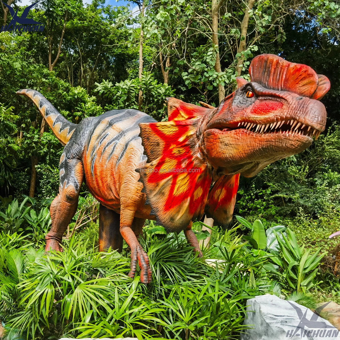 Giant Robot Dinosaurio Mecatronicos Dinosaurs Statue Life Size Animatronic Moving Dinosaur for Adventure Dinosaur Theme Park