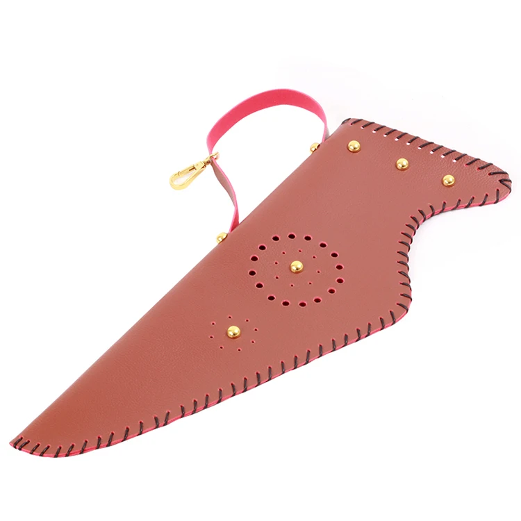 Hot Sale SPG Archery Arrow Quiver Bow Bag Traditional Longbow Set Hunting Shooting Gear Adjustable Straps Leather Arrow Holder