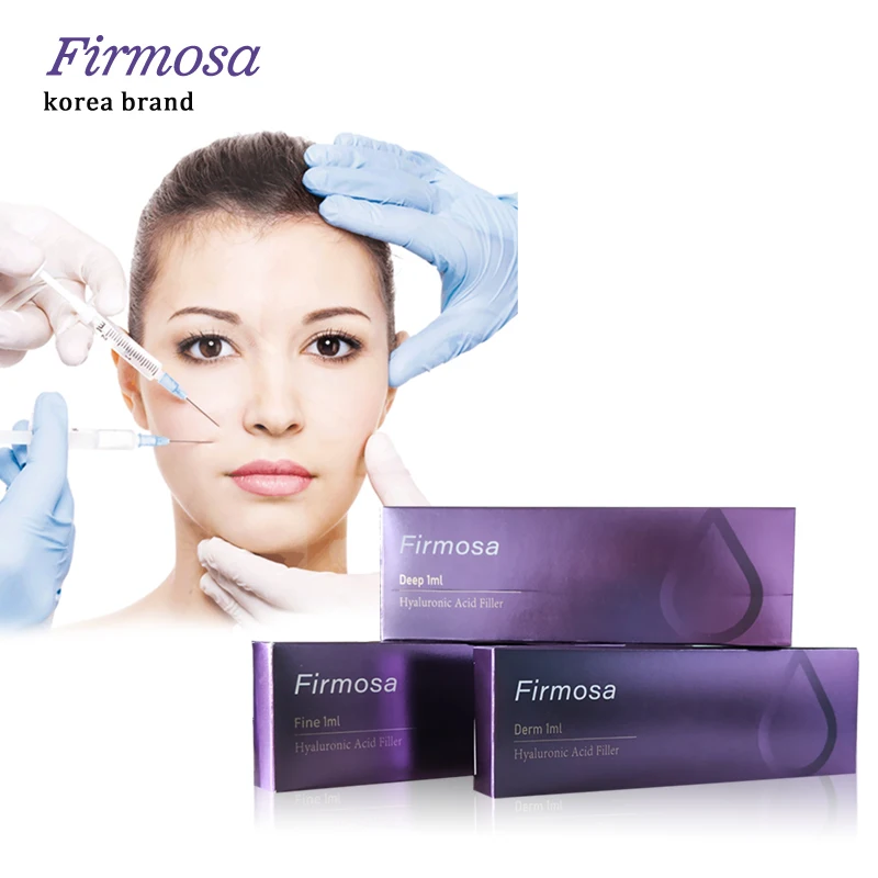 precio de acido hyaluronico plla 1ml 2 ml injectable cross linked hyaluronic acid syringe dermal filler