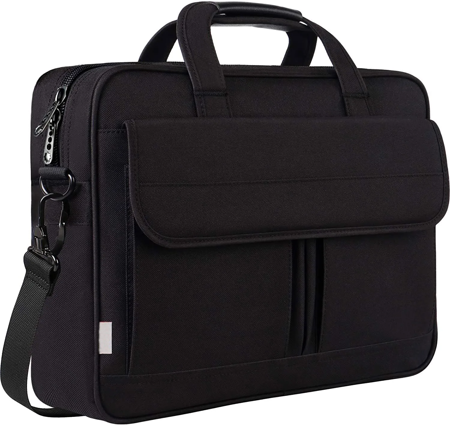 15.6-inch business briefcase with shoulder strap, durable office bag Waterproof messenger bag Laptop bag