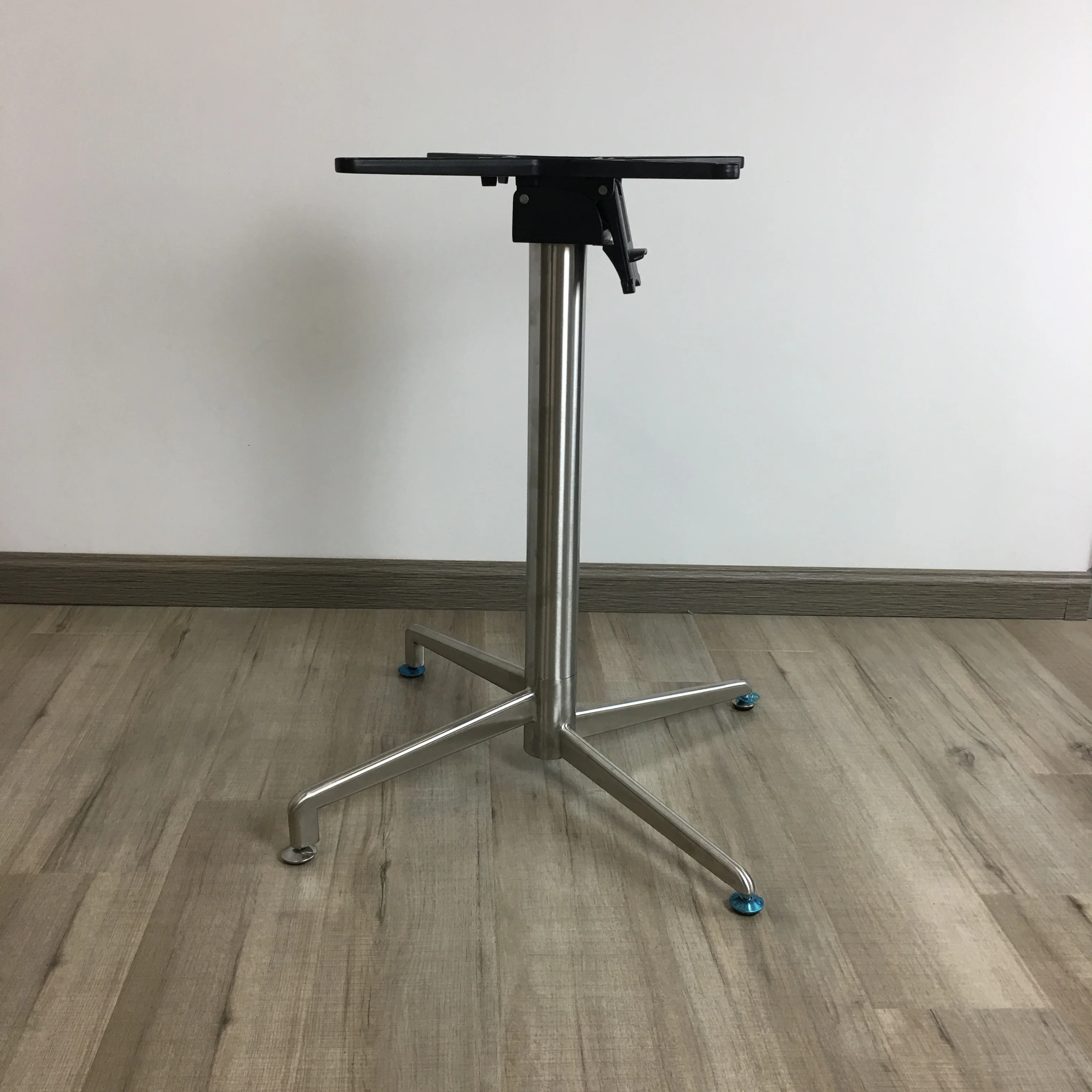 High Weight Capacity Customized Mid Century Industrial Coffee Adjustable Crank Iron Table Base For Table