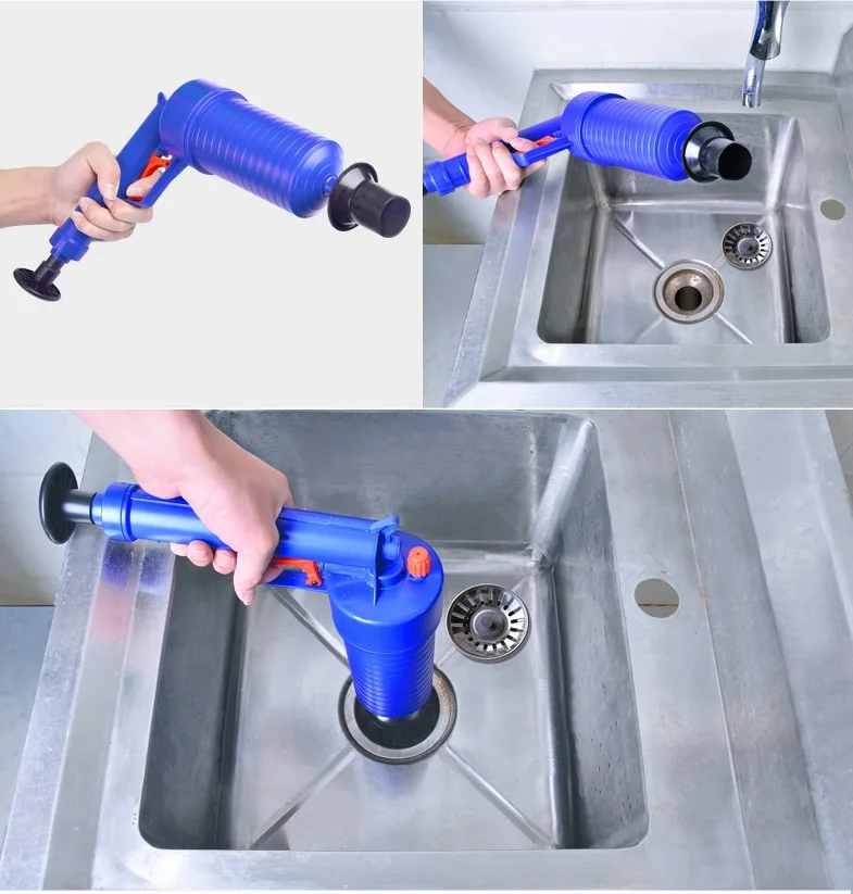 
OEM wholesale instock cannon drain blaster toilet cleaning air drain blaster 