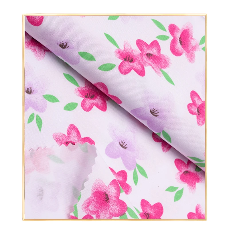 Medical Gown Fabric TC 80:20 Printed Medical Scrubs Fabrics Make in China Fabrics for Medical Uniforms Blu-ray White Plain Dyed