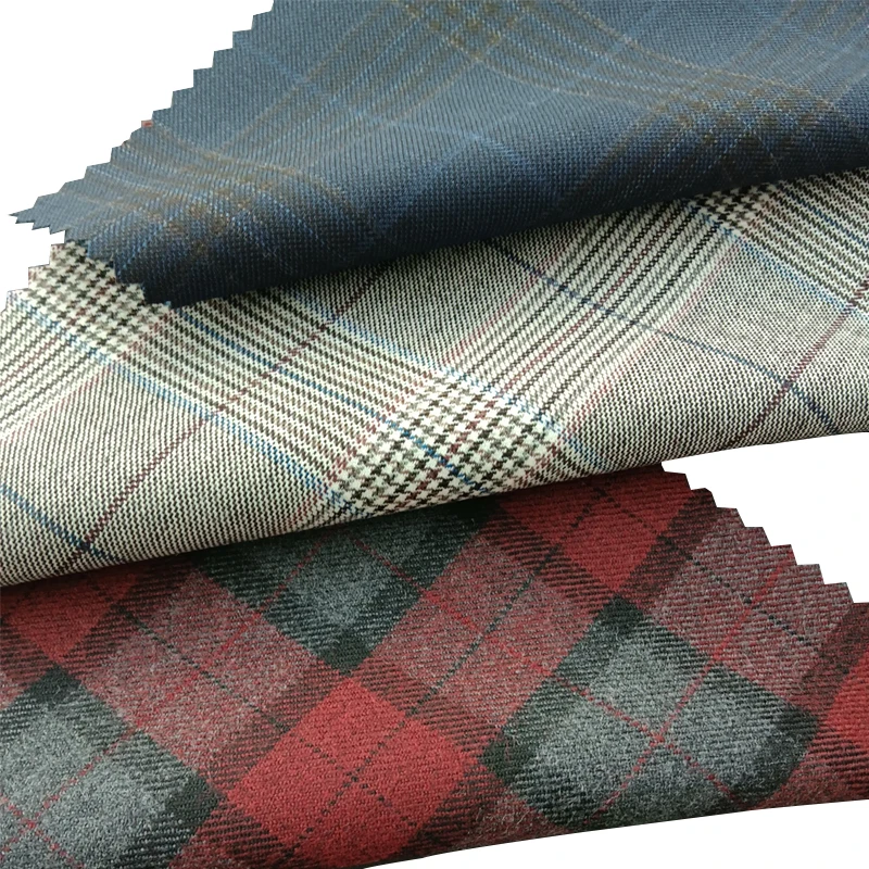 High Quality Custom Sample 70% Wool Fabric Materials Men Suit 280G  Suit Fabric For Suits