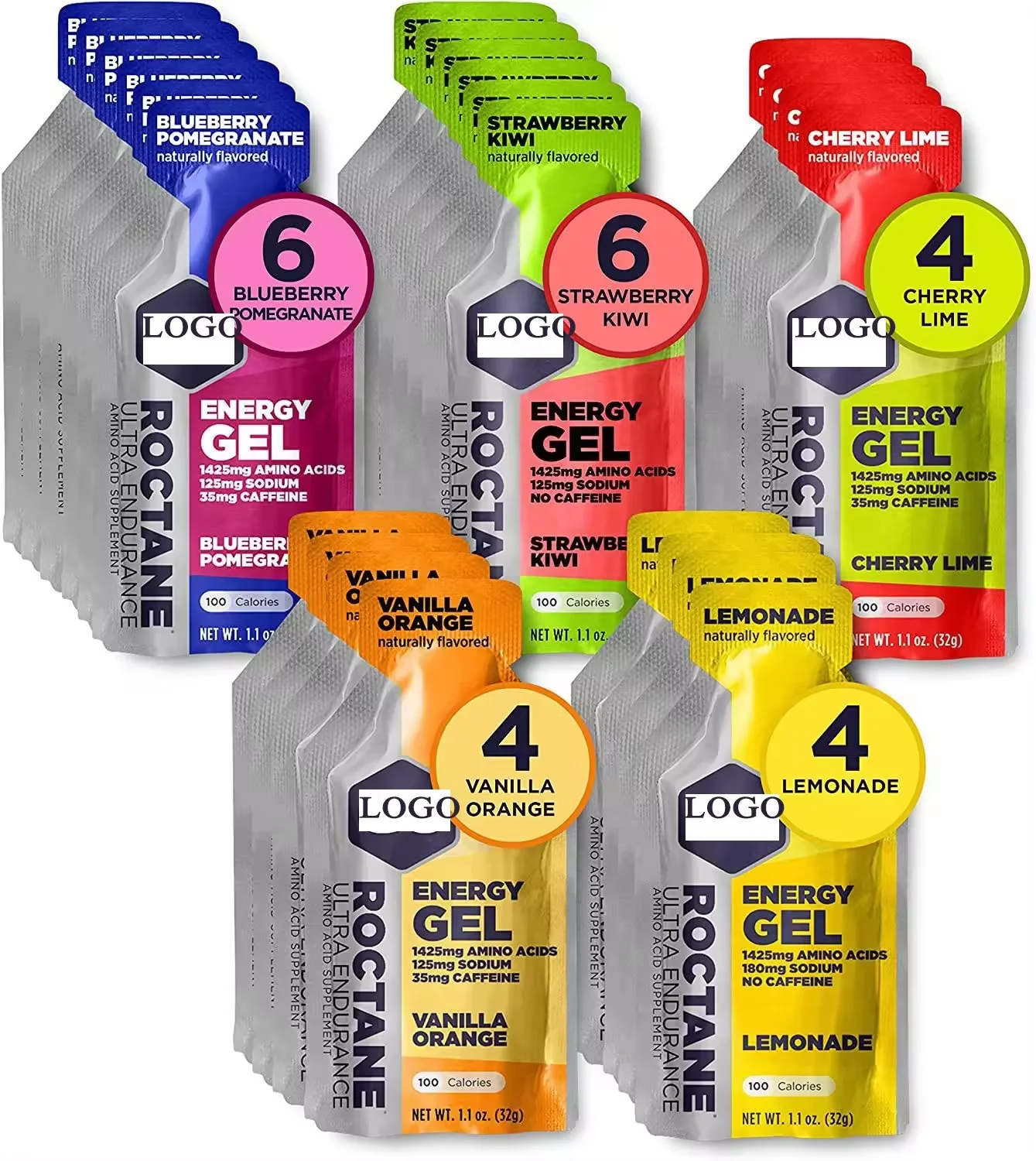 Sports nutrition energy gel, natural, advanced and nutritious, provides energy for cycling and running