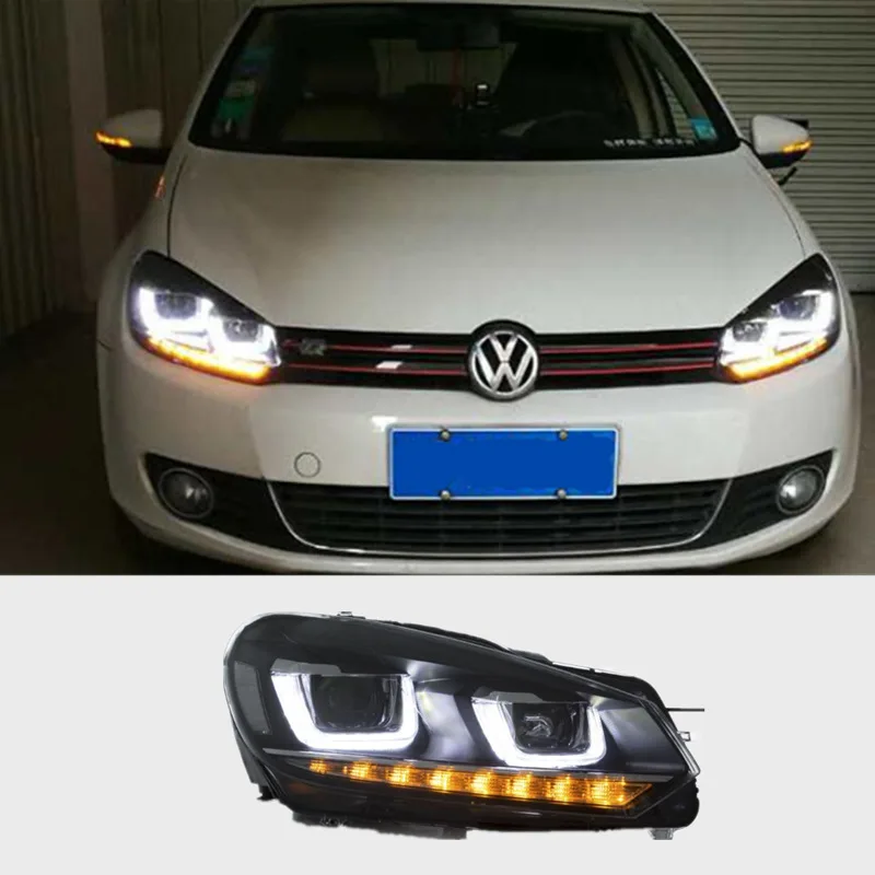 Suitable for 08-14 VW Golf 6 LED headlights