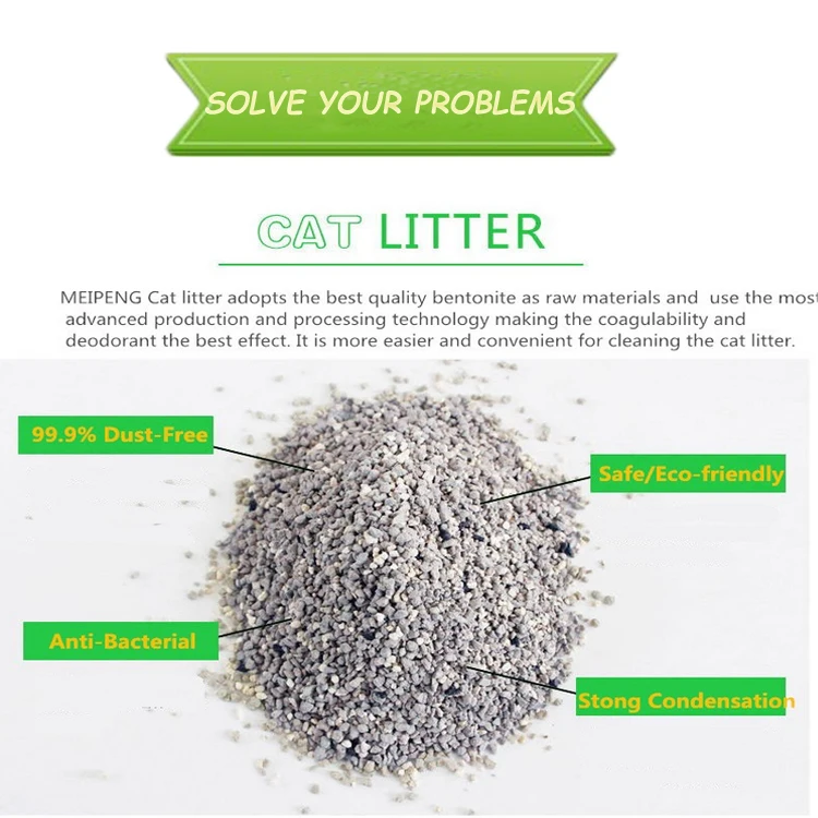 Factory Wholesale Excellent Quality Highly Absorbent Sodium-Based Mining Cat Litter