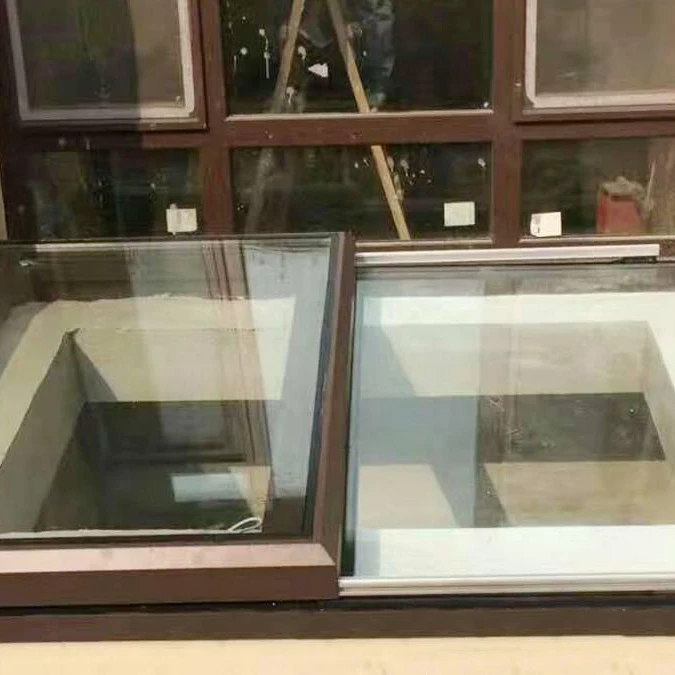 Shanghai factory customized Automatic Retractable Glass roof skylight for pergola