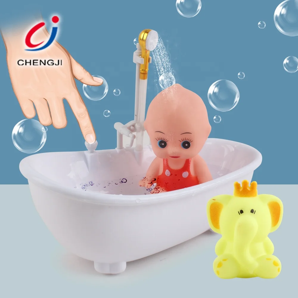 Игрушка для ванны, прекрасный Реборн, пластиковая кукла для ванны с слоном