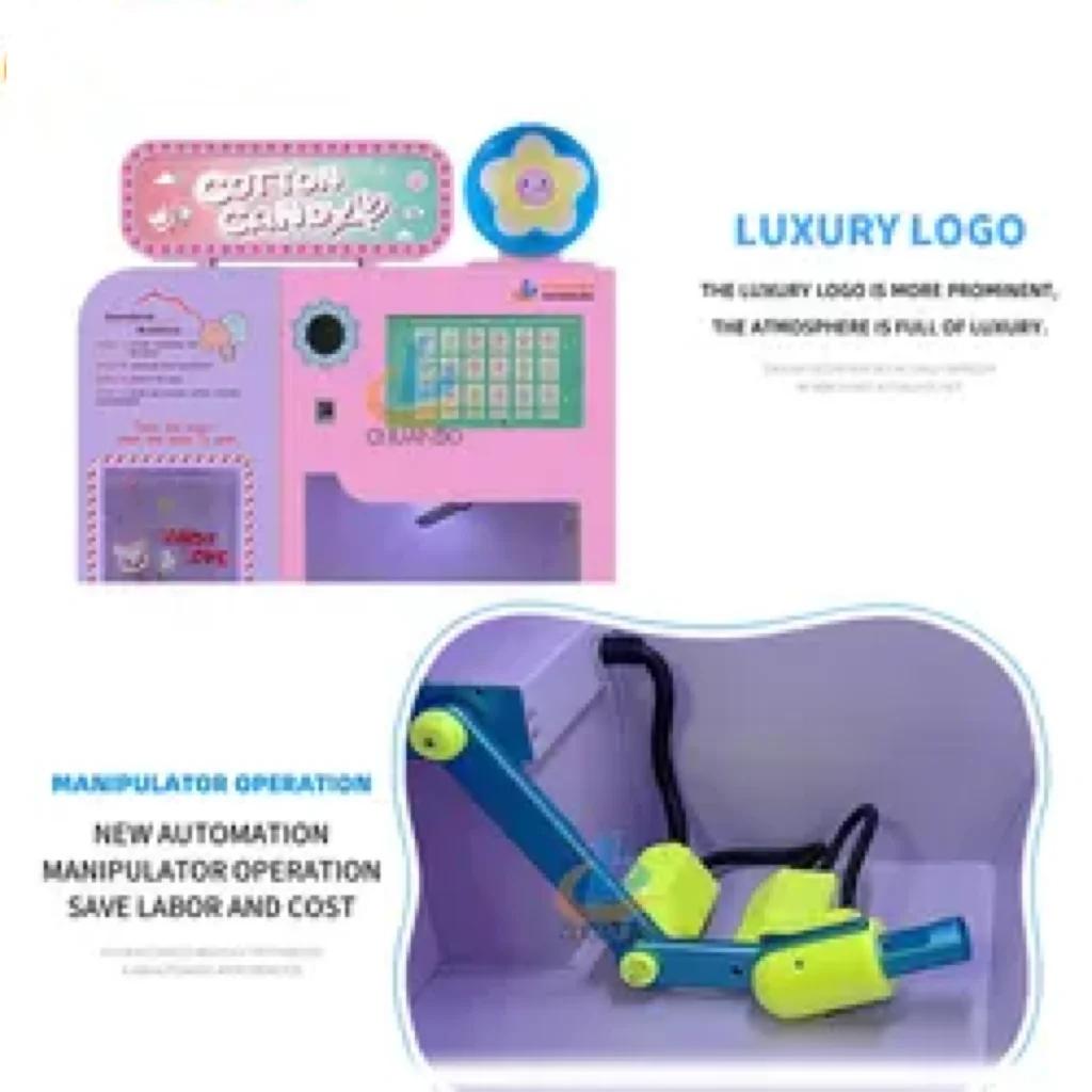 Shenzhen hot sale snack equipments / commercial electric cotton candy machine /floss machine