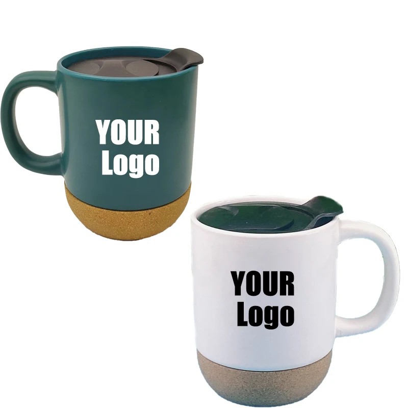 Wholesale 11oz Eco-Friendly PC Ceramic Mugs Custom Logo Travel-Colorful Bone Gift 500ml Coffee Water Tea Milk Beer Accessories