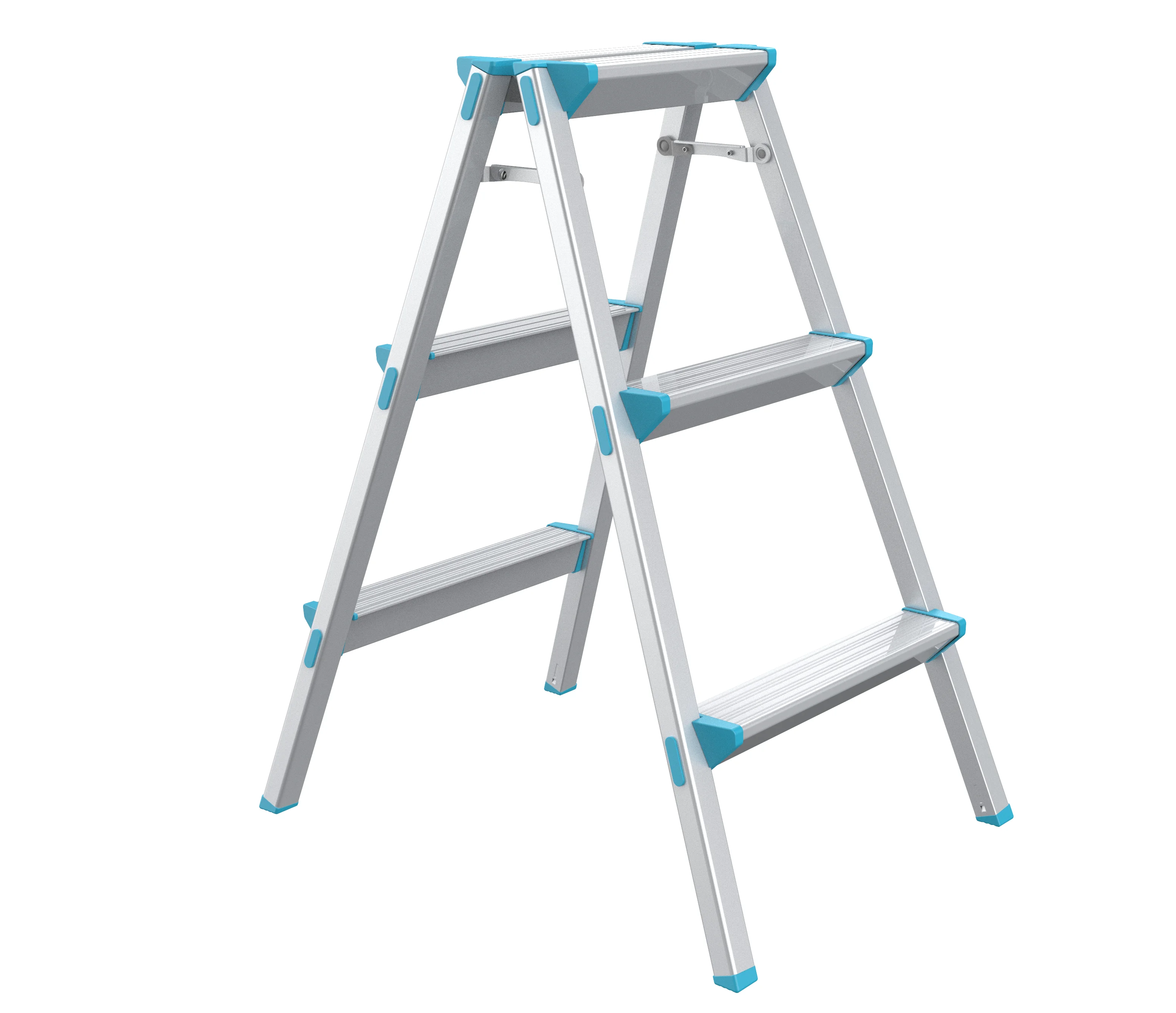 Алюминиевая многофункциональная складная лестница многоцелевая хорошего качества