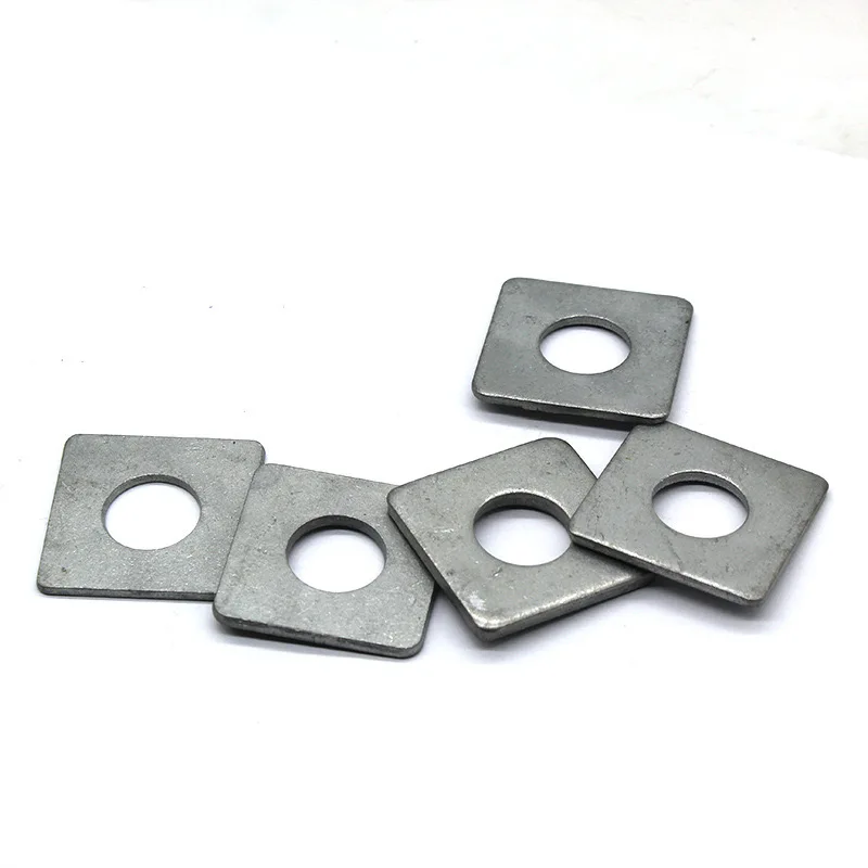 Made in China Carbon Steel Square Washer Fast Delivery Zinc GB DIN Available Split Flat Lock Nylon Aluminium