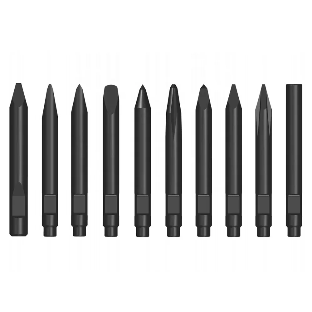 YASSIAN Flat Chisel Heavy Duty Bull Point Hydraulic breaker chisel Flat 30X410x35MM