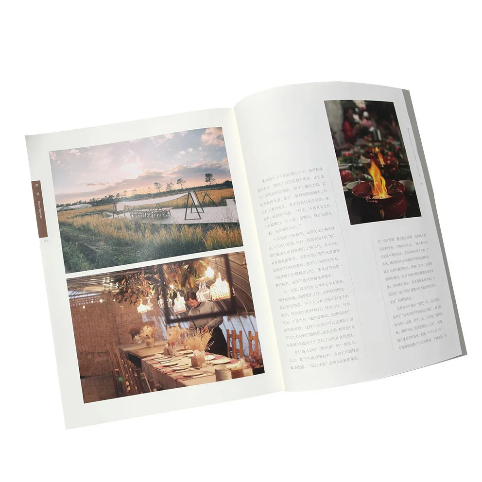 A4 Custom Cheap Colorful Softcover Printing Book Catalogue Flyer Leaflet Magazine Supplier