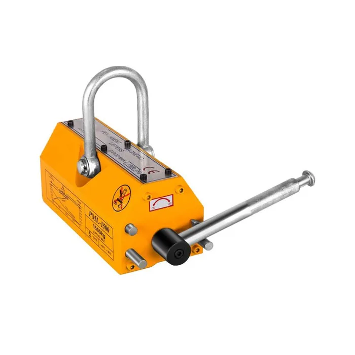 Steel Magnetic Lifter 220 LB Metal Lifting Magnet 100 KG Neodymium Magnetic Lift Hoist Shop Crane