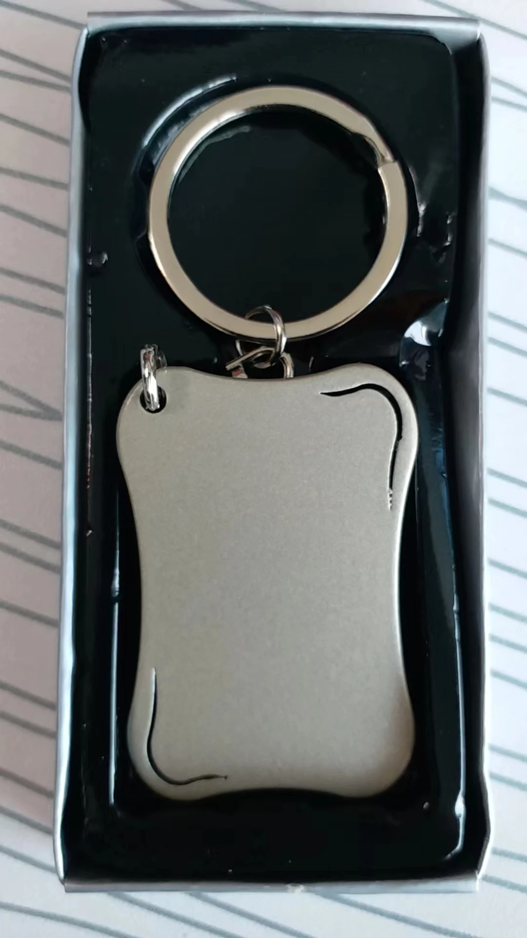 Metal art collection key chain Custom band fan gifts Sublimated blank alloy keychain